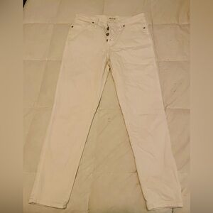 Madewell Woman’s Slim Fit jeans Pants - 10” high rise skinny crop